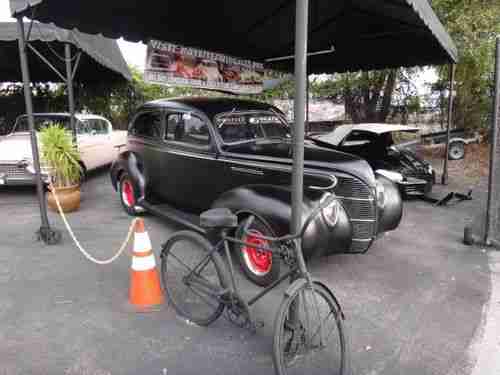 1938 FORD FLATHEAD RAT ROD HOT ROD MAT BLACK OLD SCHOOL PICK UP NO RESERVE, image 5