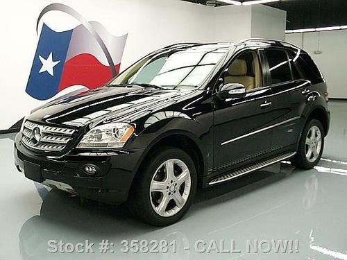 2008 mercedes-benz ml350 4matic awd sunroof nav 72k mi texas direct auto