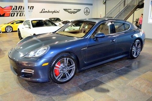 2011 porsche panamera turbo 4.8l v8 500 hp leather pdk pdl pw cpo navigation