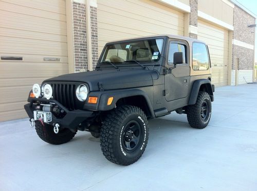 2001 jeep wrangler se sport utility 2-door 2.5l