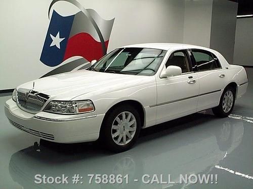 2011 lincoln town car signature ltd htd leather 35k mi texas direct auto