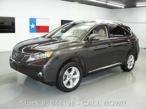 2010 lexus rx350 awd sunroof nav climate leather 27k mi texas direct auto