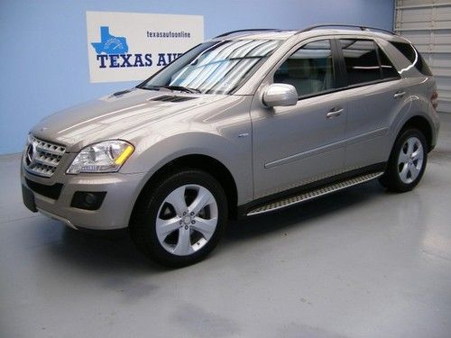 We finance!!!  2009 mercedes-benz ml320 4matic bluetec diesel auto roof nav 2 tv