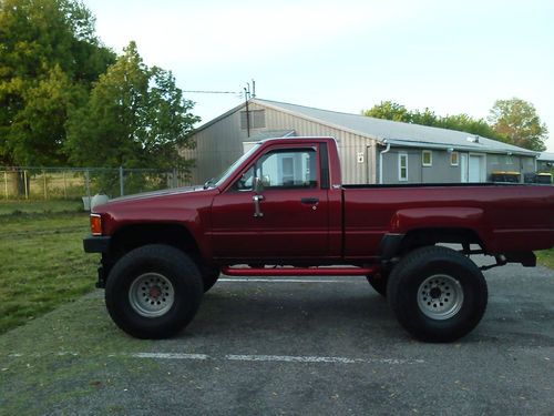 1986 toyota sr5 2.4l 4 cyclinder 4x4