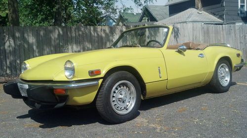 1974 triumph spitfire base convertible 2-door 1.5l