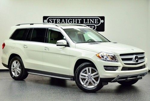 2013 mercedes benz gl450 p1 pkg white export ok low miles 3-zone climate