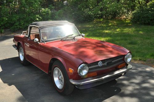 1973 triumph tr6 older restoration