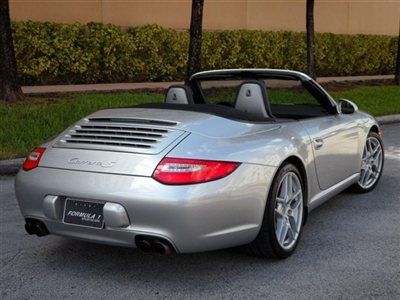 2009 porsche 911 s cab, 6 speed manual