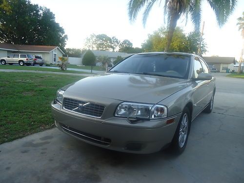2005 volvo s80 2.5t fwd sedan sunroof 162,945k miles, car is not running!!