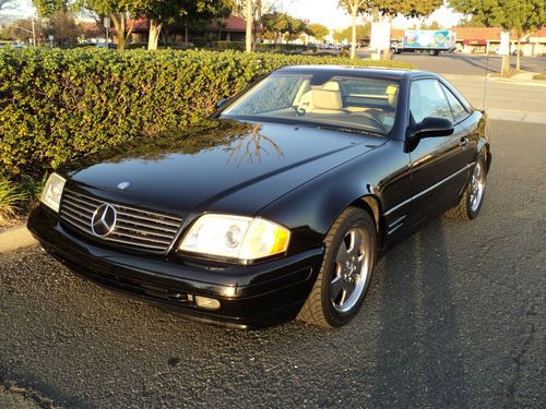 1999 mercedes sl500 convertable/hardtop