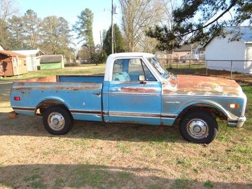 1972 chevy c-10 cheyenne shop truck swb