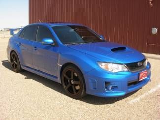 2013 blue sti limited 4,000 miles, warranty, texas