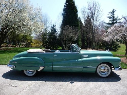 1948 buick roadmaster convertible series 70 excellent condition