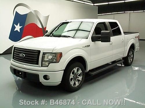 2010 ford f-150 fx2 sport supercrew leather 18's 55k mi texas direct auto