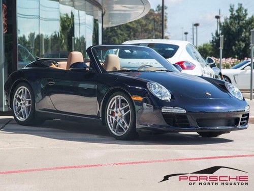 2009 porsche 911 carrera s cabriolet cab cpo pdk bose bluetooth sport chrono pkg