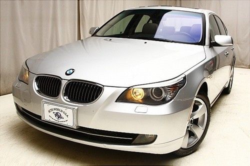 We finance!! 2009 bmw 528i rwd leather moonroof dualclimate keylessignition