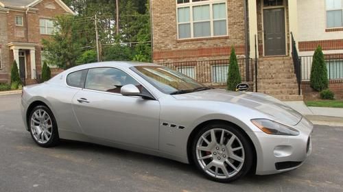 2008 maserati gran turismo granturismo loaded silver red combo autocheck 96!