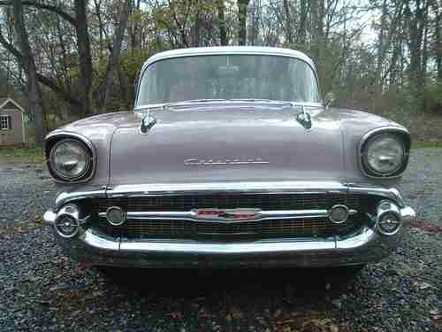 1957 Chevy Belair 4dr Sedan, US $12,000.00, image 4