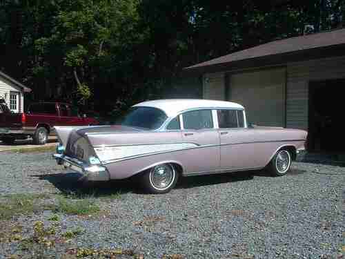 1957 Chevy Belair 4dr Sedan, US $12,000.00, image 6