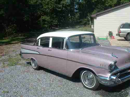 1957 Chevy Belair 4dr Sedan, US $12,000.00, image 16