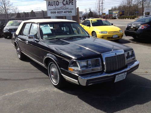 1985 lincoln continental valentino 5.0l no reserve