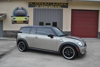 2009 mini cooper clubman brown s!