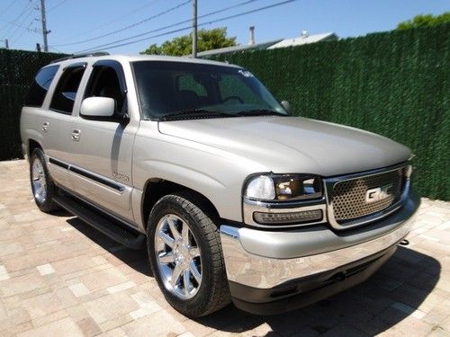 05 gmc yukon slt very clean low miles florida driven suv chevy tahoe lt sle ls