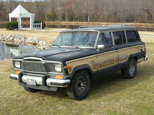 1985 jeep grand wagoneer - runs - no reserve - 100% original!!!