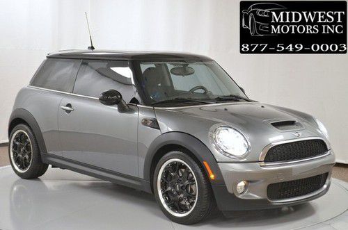 2010 10 mini cooper s panoramic premium package sunroof xenon headlamps climate