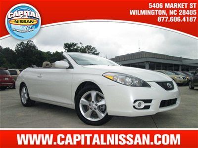 2008 toyota camry solara se covertible auto local trade