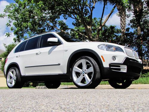 2008 bmw x5 4.8i sport utility pano navigation 21" factory wheels