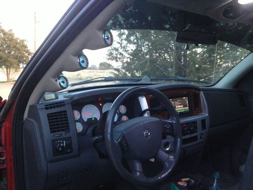 Red Dodge 2500 Cummins, Smarty, exhaust, four door, 4x4, four wheel drive. 5.9L, US $29,500.00, image 7