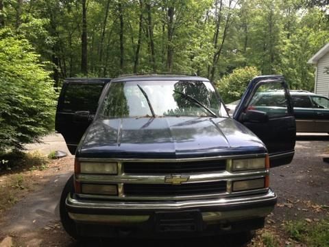 1996 chevrolet tahoe lt sport utility 4-door 5.7l