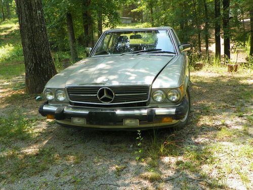 1988 560sl mercedes coupe