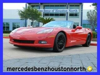 Corvette convertible, auto, nav, heated seats, black zr1 style wheels, hud!