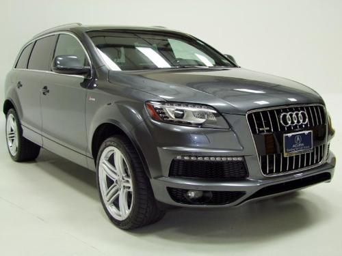 2011 audi q7 quattro 4dr 3.0t s line