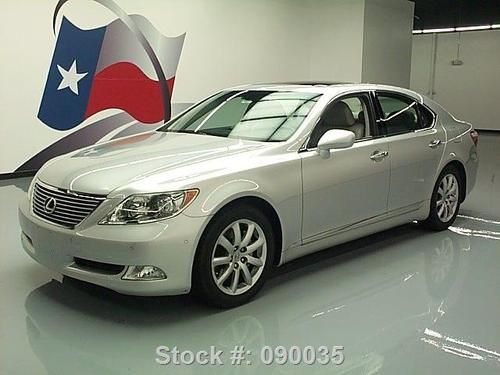 2009 lexus ls460 sunroof nav rear cam climate seats 58k texas direct auto