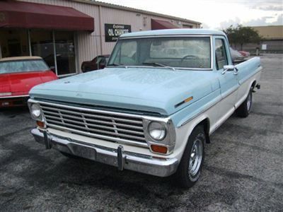 1967 ford f100 classic pick-up v8 352 ci automatic long bed cal truck .runs grea