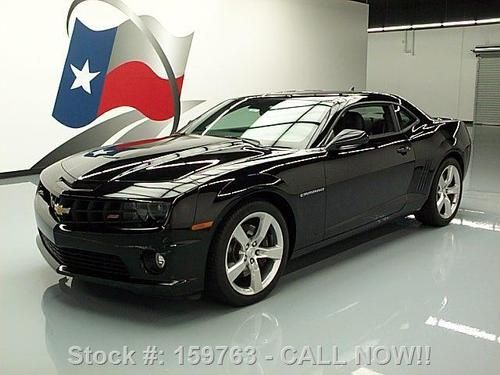 2010 chevy camaro 2ss 6spd rs htd leather 20" wheels 8k texas direct auto