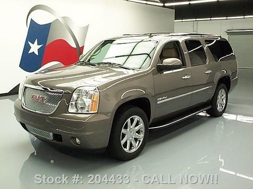 2013 gmc yukon xl denali awd sunroof nav dvd 20's 9k mi texas direct auto