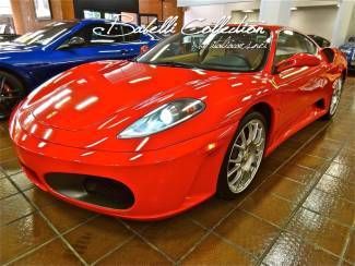 2005 ferrari f430 berlinetta red / tan california car