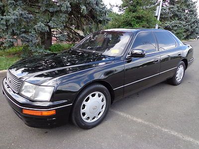 1997 lexus ls 400 sedan v-8 auto power heated leather seats sunroof no reserve