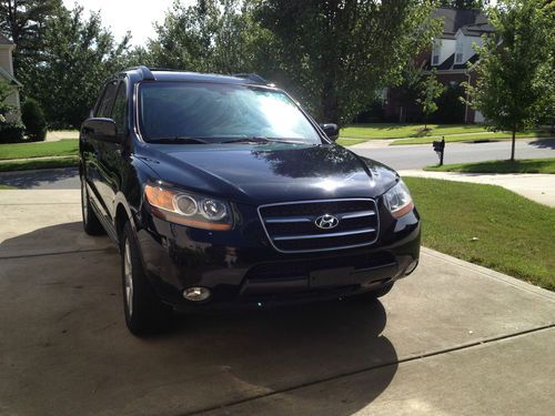 2007 hyundai santa fe limited sport utility 4-door 3.3l