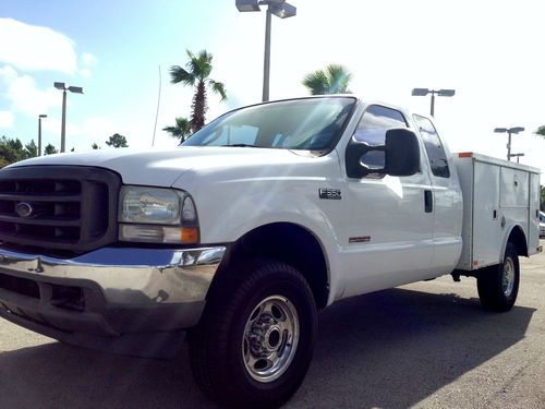 ~* 2004 ford f-350 super duty turbo diesel power stroke work truck!! *~