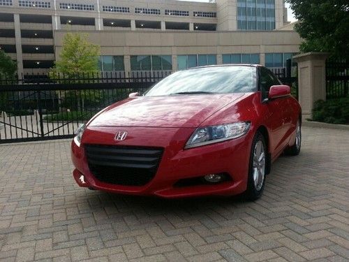 2012 honda crz cr-z ex milano red hybrid automatic