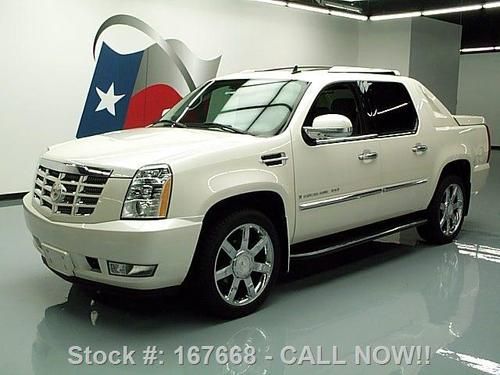 2008 cadillac escalade ext awd sunroof nav rear cam 54k texas direct auto