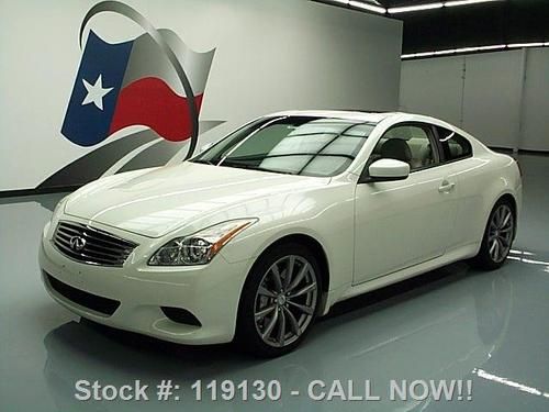 2008 infiniti g 37 s sport 6spd sunroof htd leather 51k texas direct auto