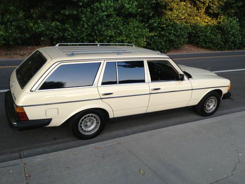 1984 mercdes 300 d turbo diesel wagon