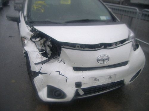 2012 toyota scion iq only 3k miles salvage rebuildable fixable sold as is