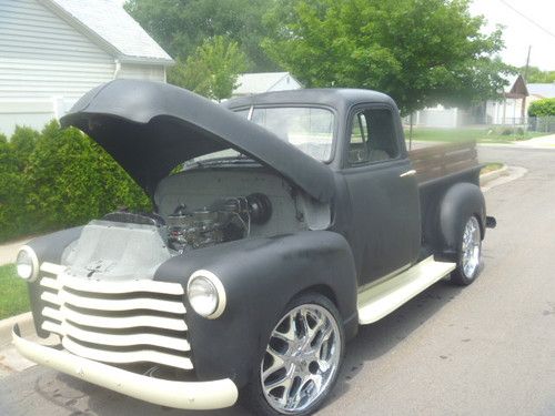 1950 chevy 3100  truck hotrod show 1949 1951 1952 1953 1954 ratrod bagged